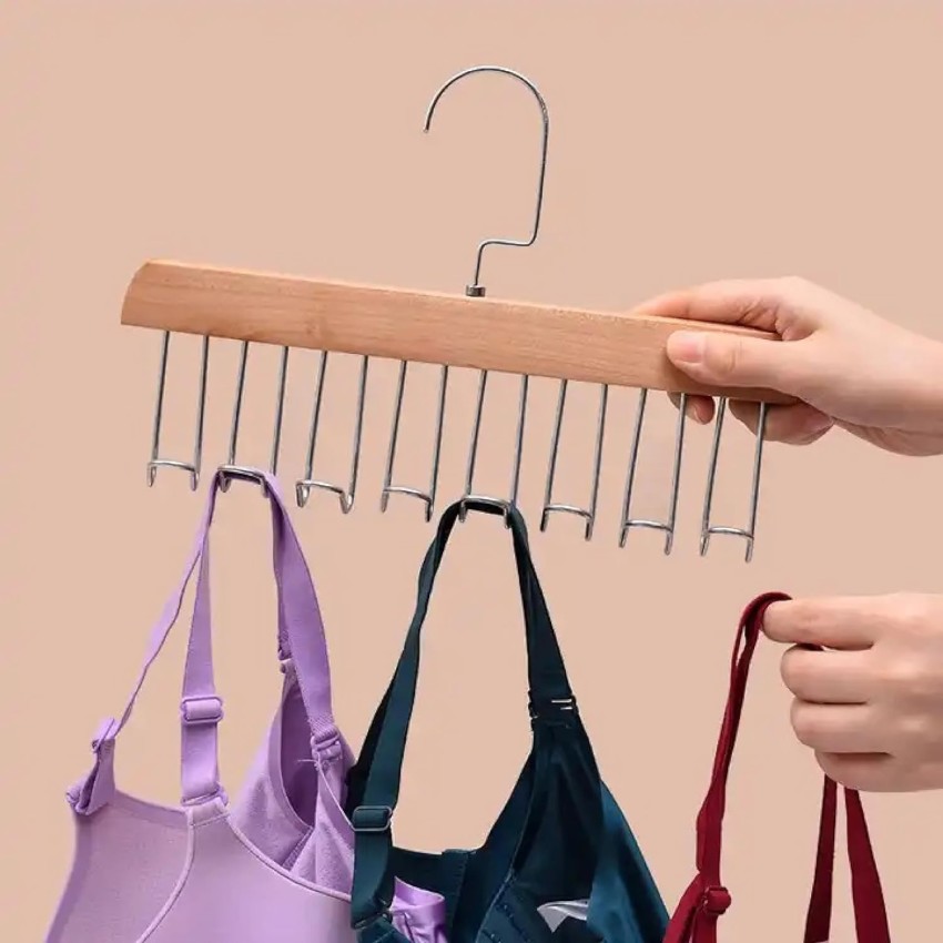 Tank Tops Hanger Bra Hangers Space Saving Hanger Metal Folding