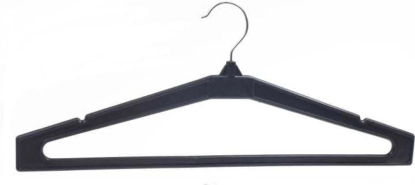 Black Hanger Plastic set of 12pcs