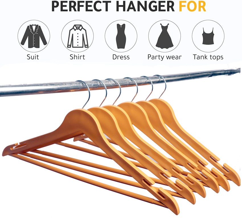 Buy KEPLIN Space Saving Black Plastic Coat Hangers  20 Pack  Heavy Duty  Swivel Hook Hangers for Clothes Coats Dress Shirt Jacket Trouser  Non  Slip Coat Hangers with Rotating Hook