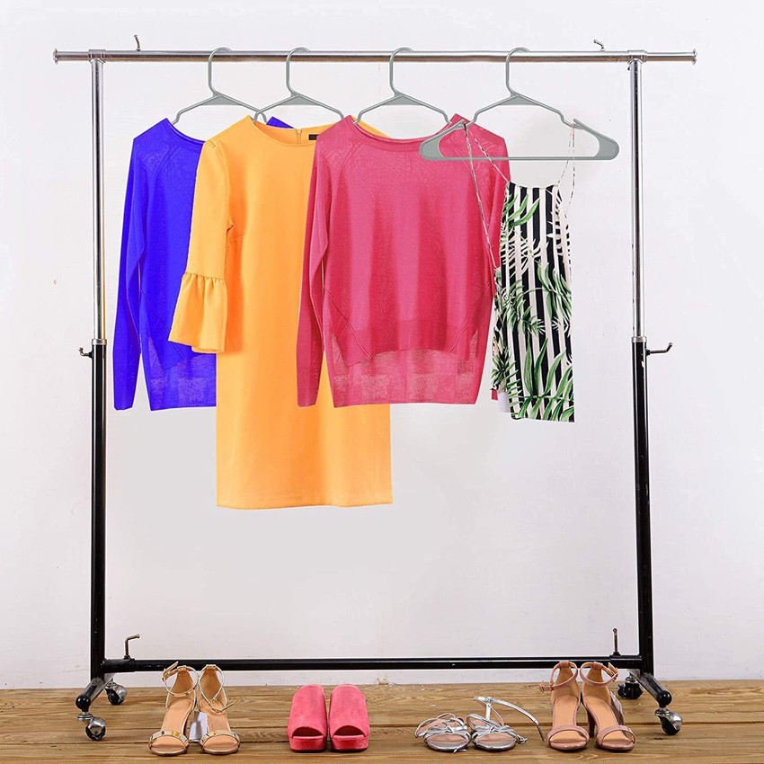 Kienlix Plastic Hangers Heavy Duty Dry Wet Clothes Hangers Plastic Dress Pack of 48 Hangers For Dress Price in India Buy Kienlix Plastic Hangers Heavy Duty Dry Wet Clothes Hangers Plastic