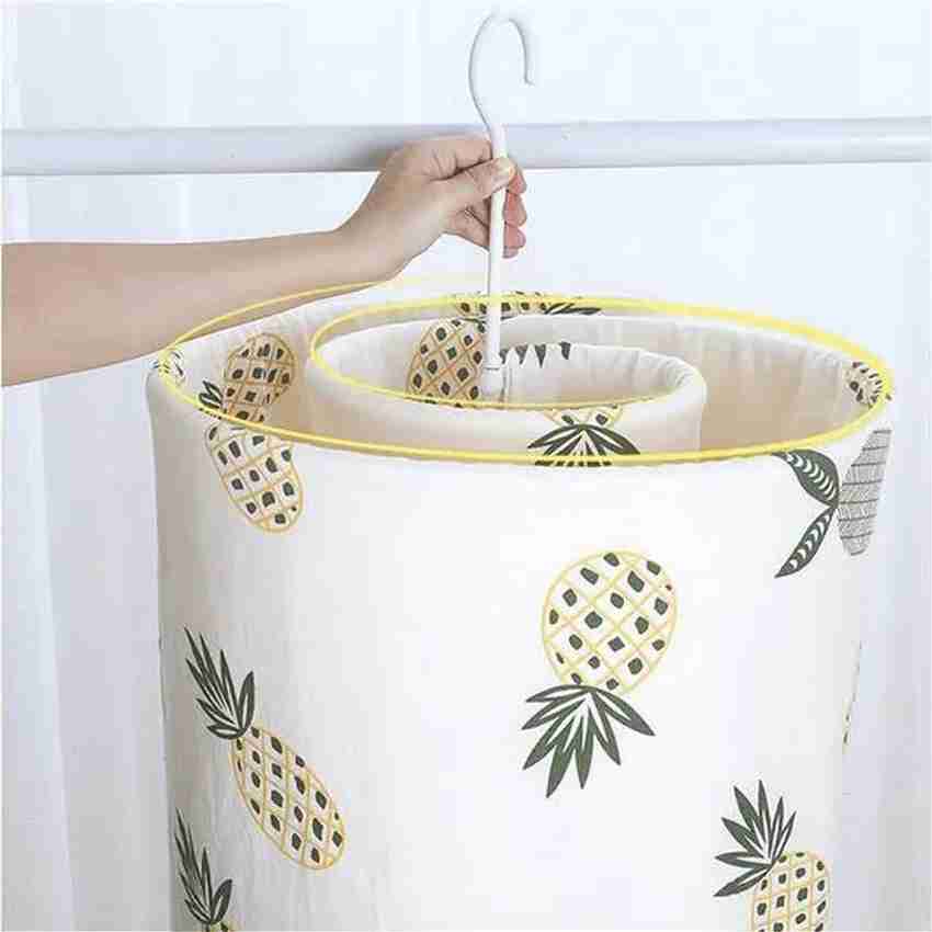 Round hanger for bed sheet outlet