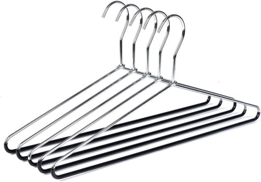 Wire Hangers 50 Pack Coat Hangers Strong Heavy Duty Metal Hangers 16.5 Inch  U