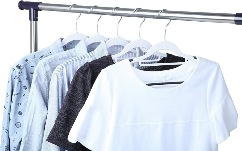 Buy Kienlix Plastic Hangers Heavy Duty Dry Wet Clothes Hangers
