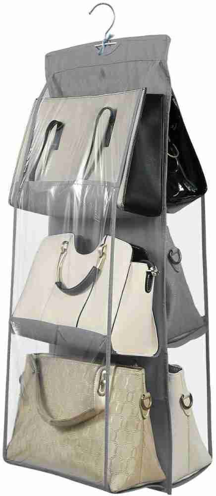 DIMONSIV Hanging Handbag Storage Organizer with Hook for Wardrobe