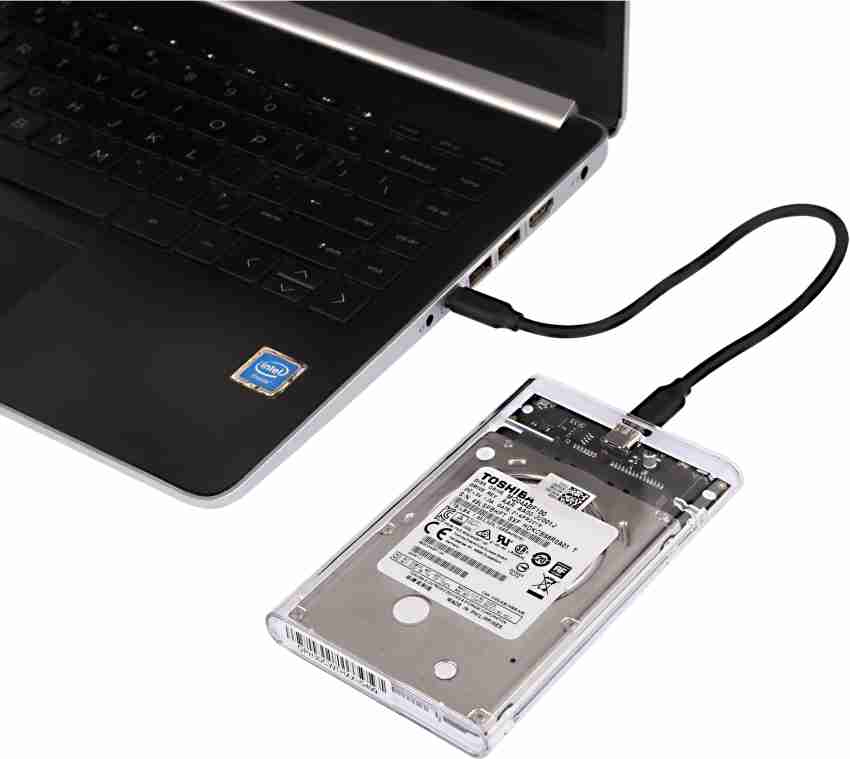 omdrejningspunkt skæg gammel Punta 2.5 Inch SSD/HDD Enclosure USB 3.1 C-Type External Hard Disk Case  Cover 2.5 inch Sata External Hard Drive Enclosure Support upto 4TB Price in  India - Buy Punta 2.5 Inch SSD/HDD