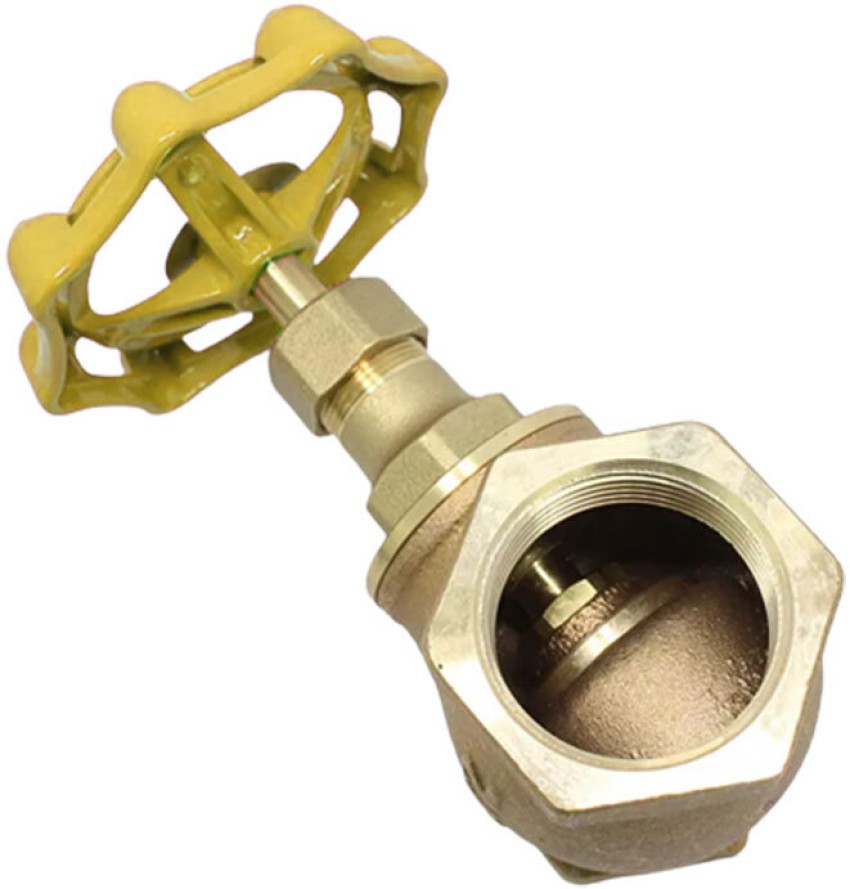 Buy DRP 1 1/4 Inch Bronze Wheel Valves No. 5 With S.S. Part Screwed Online  in India at Best Prices