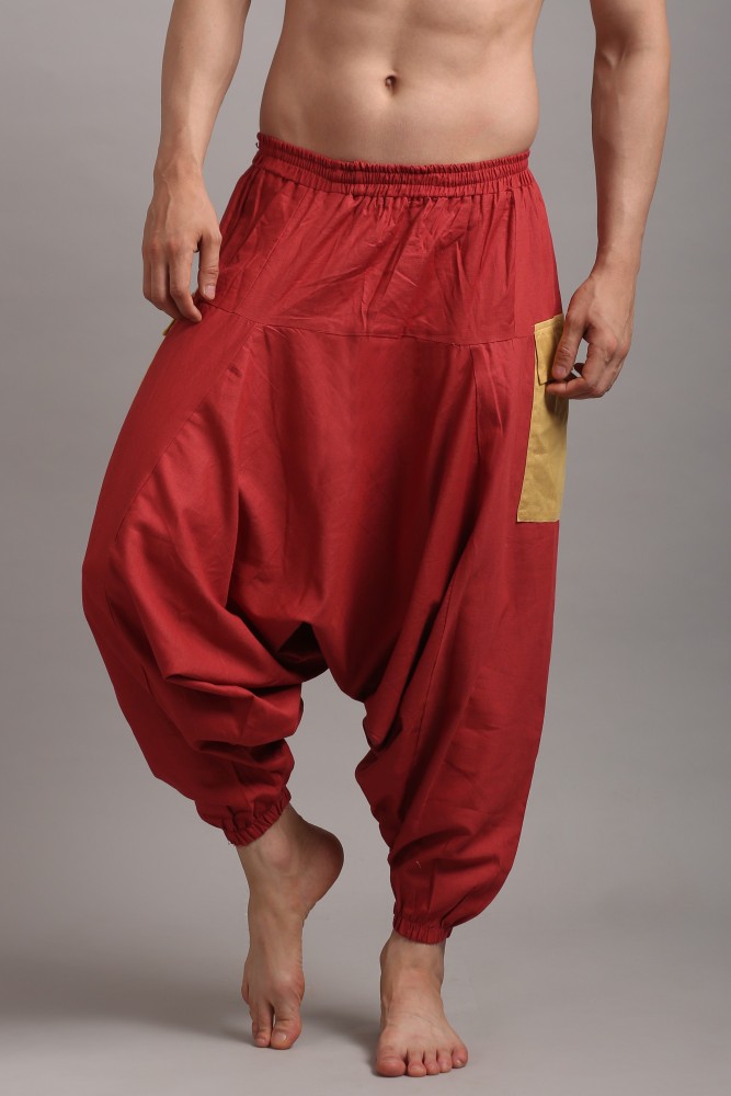 The Dance Bible Solid Cotton Men Harem Pants - Buy The Dance Bible Solid  Cotton Men Harem Pants Online at Best Prices in India