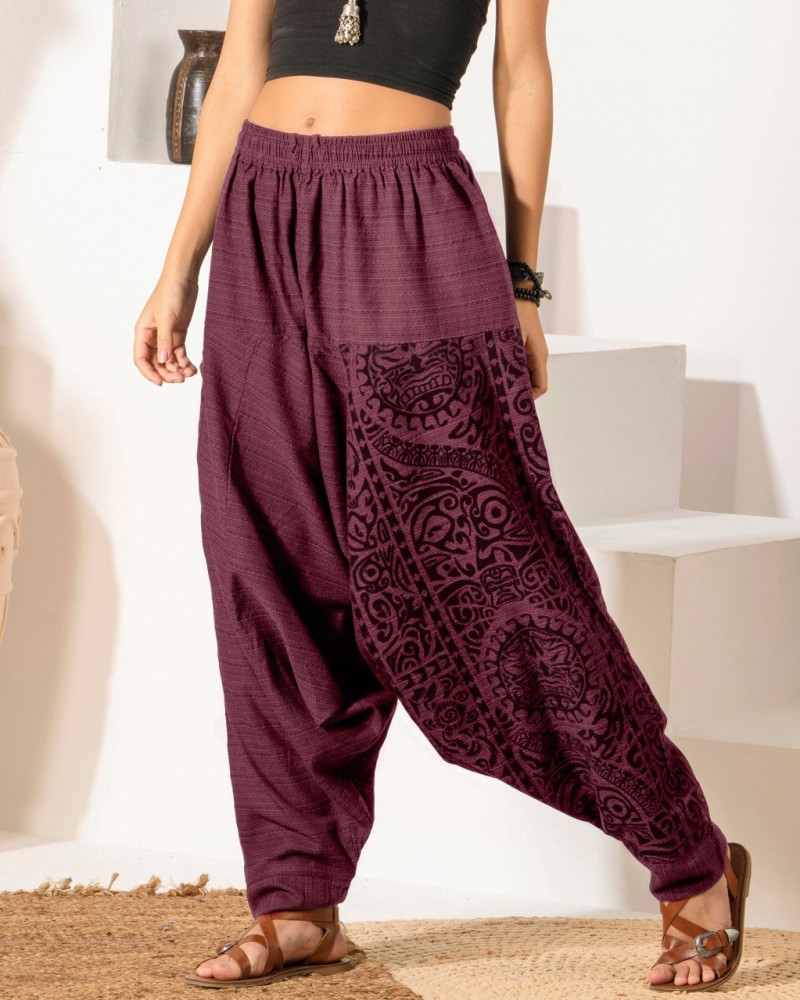 NINJA - Comfortable & stylish cotton harem pants – VALO Design Clothing