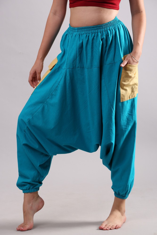 Blue Harem Pants  Ayaanycom