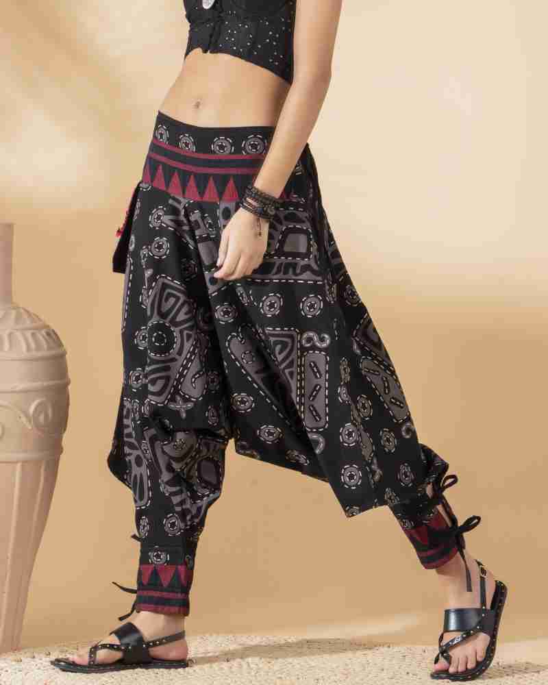 Fanteecy Cargo Pants, Women High Waist Lounge Harem Pants India