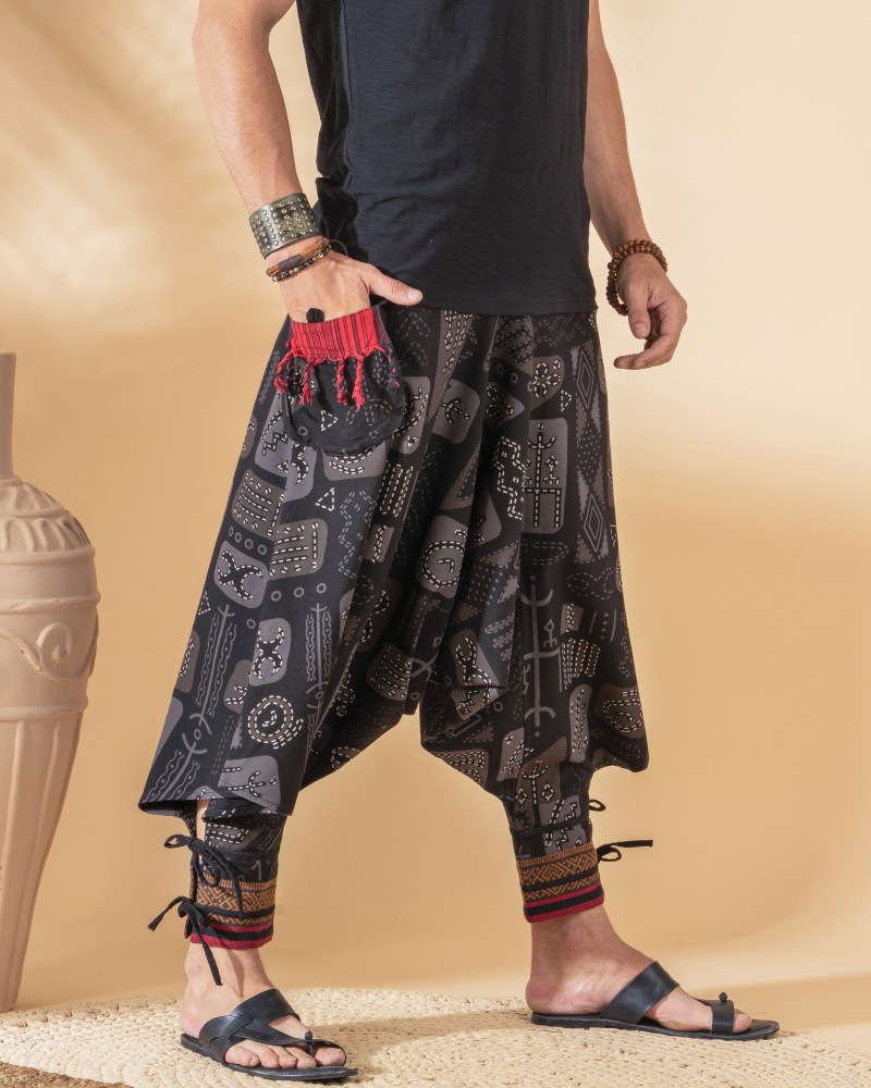 The Veshti Company Printed Cotton Women Harem Pants  Buy The Veshti  Company Printed Cotton Women Harem Pants Online at Best Prices in India   Flipkartcom