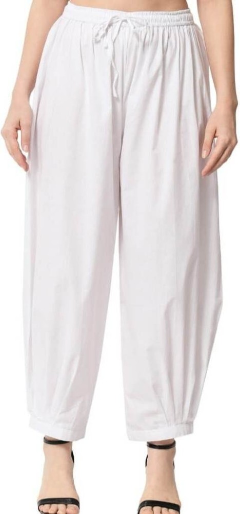 famcreation Solid Cotton Women Harem Pants - Buy famcreation Solid Cotton  Women Harem Pants Online at Best Prices in India