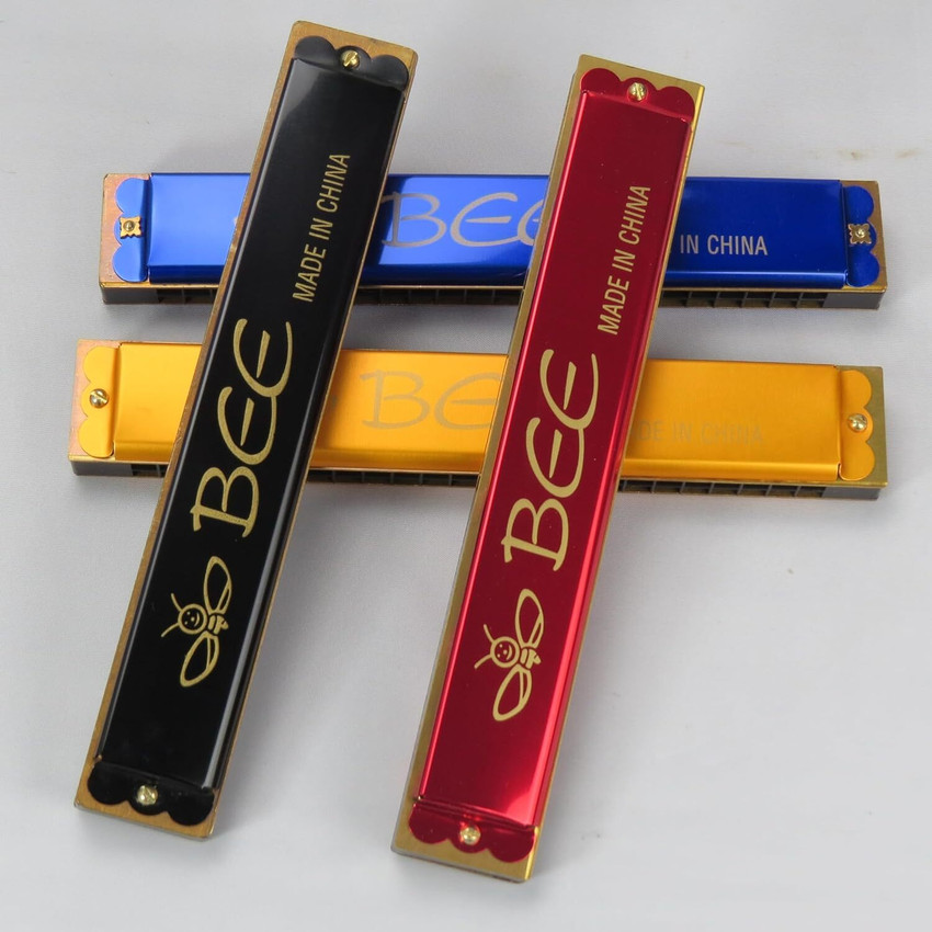 Bee harmonica top 24 holes