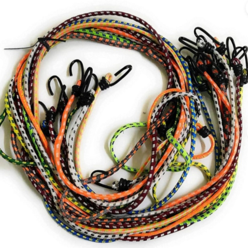 90 Degree 4 pc Elastic Rope with Hook for Hanging Clothes Clothesline  Climbing Harness - Buy 90 Degree 4 pc Elastic Rope with Hook for Hanging  Clothes Clothesline Climbing Harness Online at