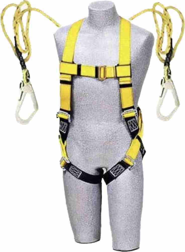 Daz Cam Heavy Duty Safety Belt with Auto Scaffold Hook Single Rope Safety  Harness