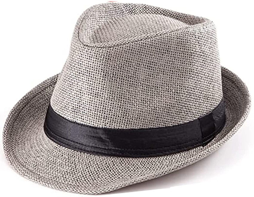 Adorazone Boy's & Girl's Straw Fedora Short Brim Hat (6-24months) Price in  India - Buy Adorazone Boy's & Girl's Straw Fedora Short Brim Hat  (6-24months) online at