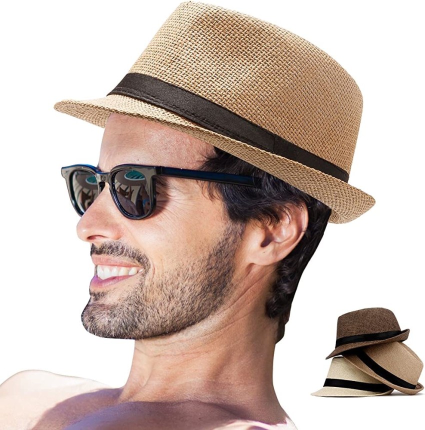 XYTECH Style Hat, Summer Fedora Hat for Men and Boys Price in