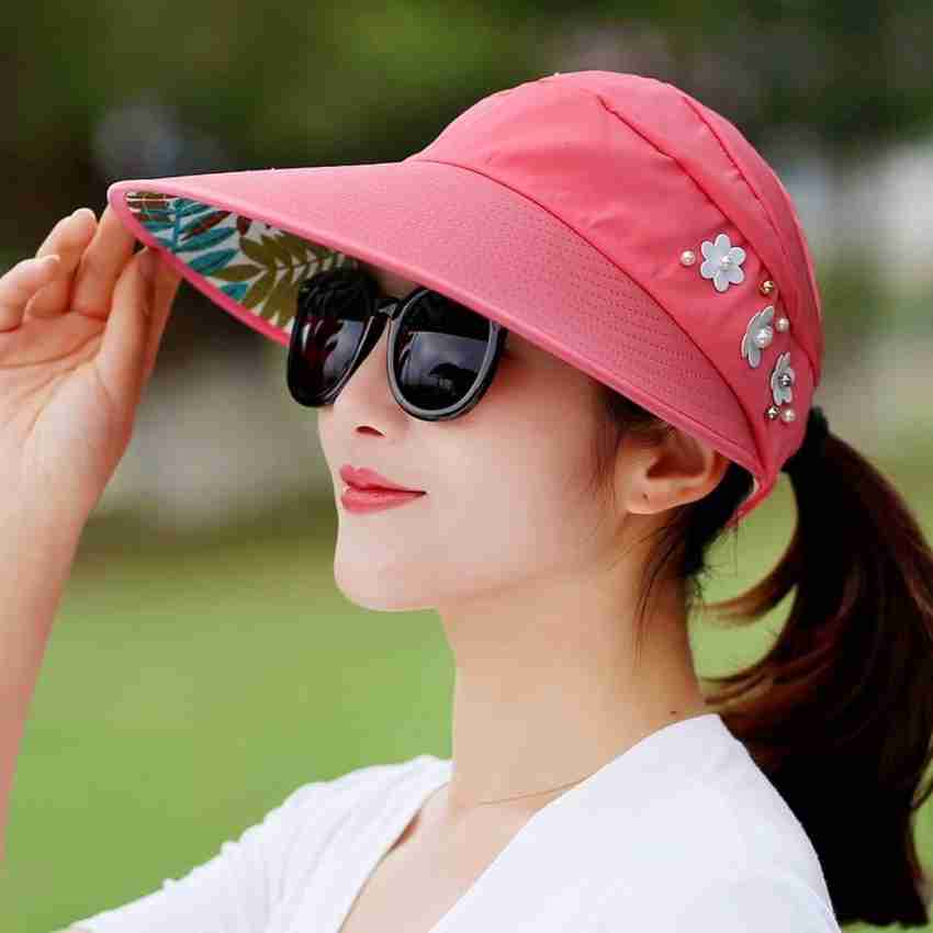 AlexVyan SunVisor Hats Wide Brim Summer Cap UV Protection Breathable Beach Sun Hat Cap Price in India Buy AlexVyan SunVisor Hats Wide Brim Summer Cap UV Protection Breathable Beach Sun Hat