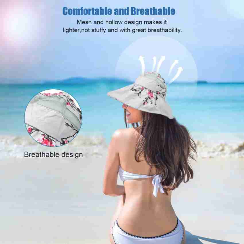 PALAY Sun Hats for Women UV Protection Wide Brim Summer Caps for