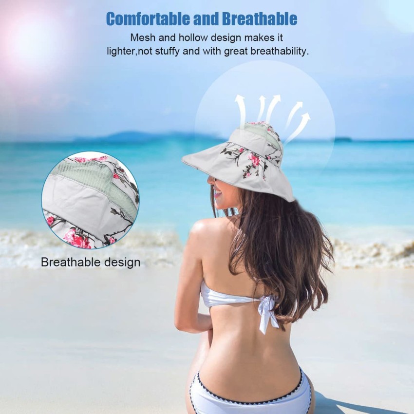 PALAY Sun Hats for Women UV Protection Wide Brim Summer Caps for Girls Hat  UPF 50+ UV Price in India - Buy PALAY Sun Hats for Women UV Protection Wide  Brim Summer