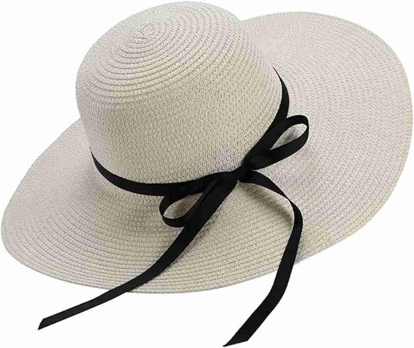 Zorbes Fashion Women Wide Brim Hat For Girl Women Uv Protection Summer Sun Hat