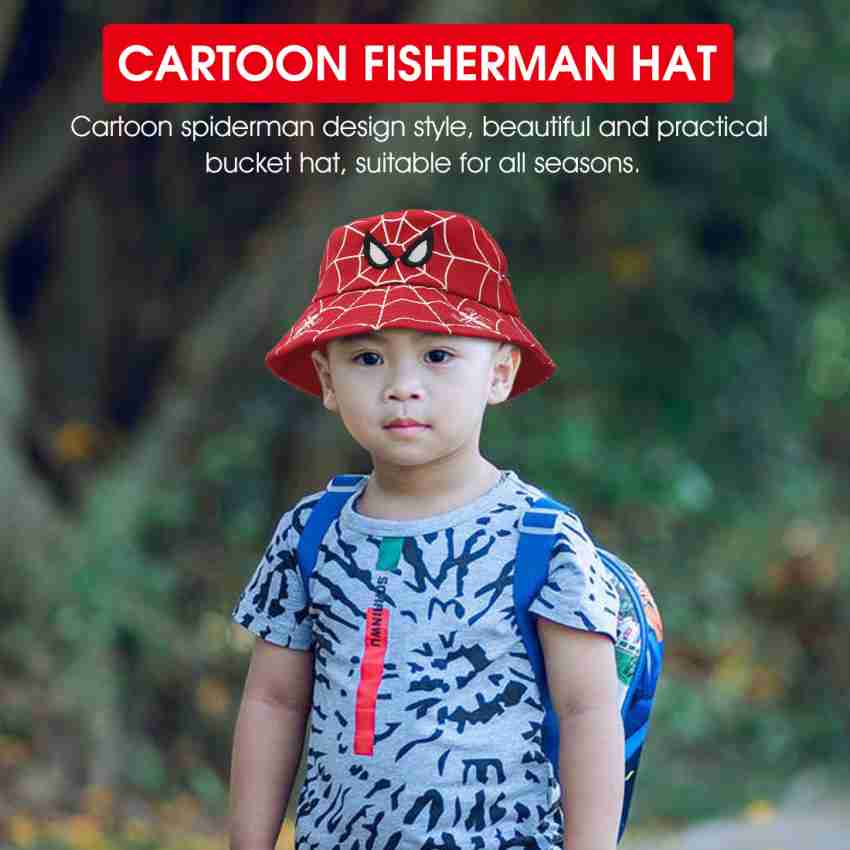 PALAY Bucket Hat for Kids,Cotton Kid Hat for 1-4 Year-Old Kids,Spider-Man  Hat Price in India - Buy PALAY Bucket Hat for Kids,Cotton Kid Hat for 1-4  Year-Old Kids,Spider-Man Hat online at