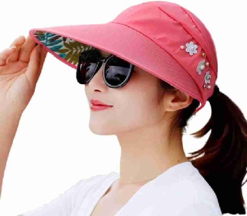 AlexVyan SunVisor Hats Wide Brim Summer Cap UV Protection Breathable Beach  Sun Hat Cap
