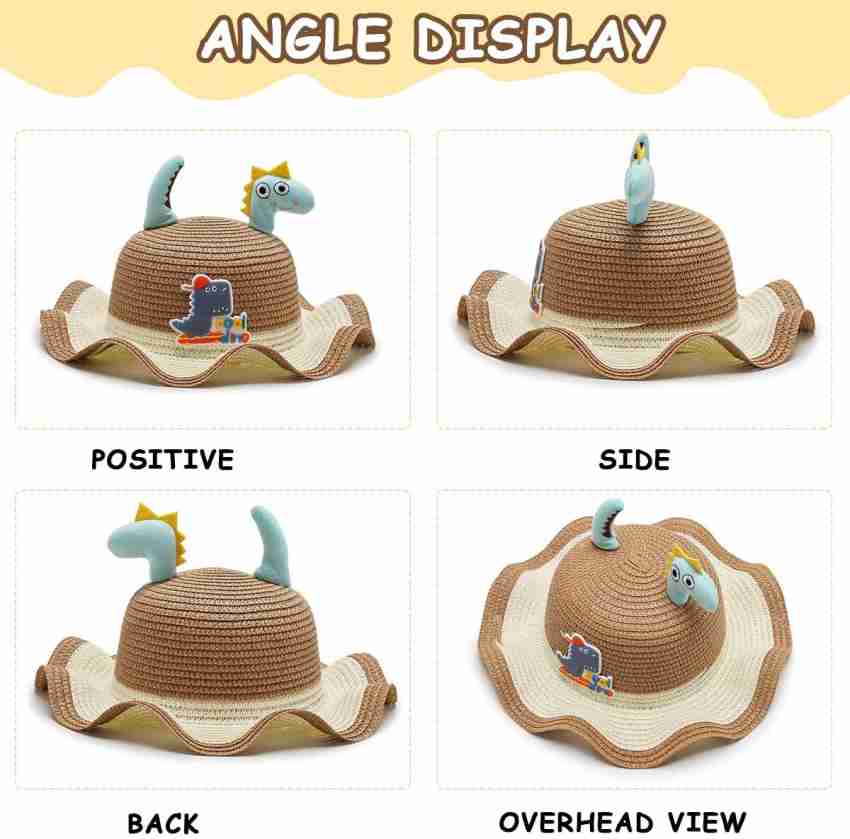 ELEPHANTBOAT Summer Straw Hats for Boys Girls 4-6 year-old Kids Cute  Cartoon Hats Price in India - Buy ELEPHANTBOAT Summer Straw Hats for Boys  Girls 4-6 year-old Kids Cute Cartoon Hats online