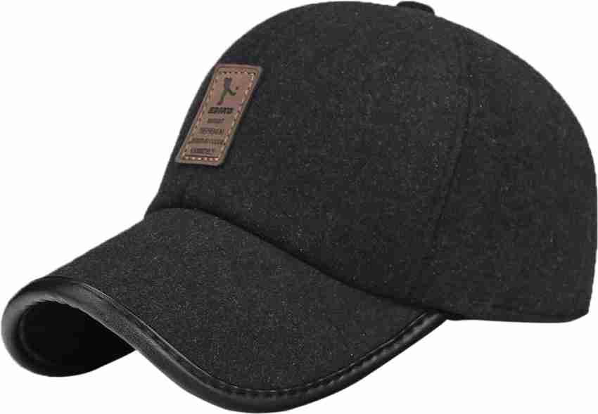 Extended Top Hats Hat Velvet Plus Confinement Warm Knitted Cold Hat Hedging  Baseball Caps Men's Mesh Hats