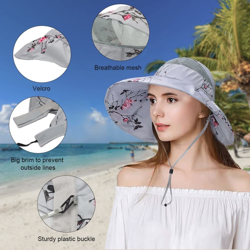 PALAY Sun Hats for Women UV Protection Wide Brim Summer Caps for Girls Hat  UPF 50+ UV Price in India - Buy PALAY Sun Hats for Women UV Protection Wide  Brim Summer