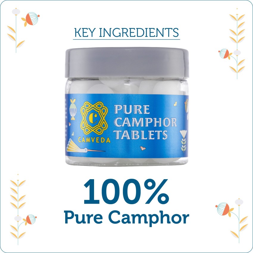 Camveda 100 GM- Camphor Powder, 100% Pure Camphor (1 Plastic Jar in one  Pack) Price in India - Buy Camveda 100 GM- Camphor Powder, 100% Pure Camphor  (1 Plastic Jar in one Pack) online at