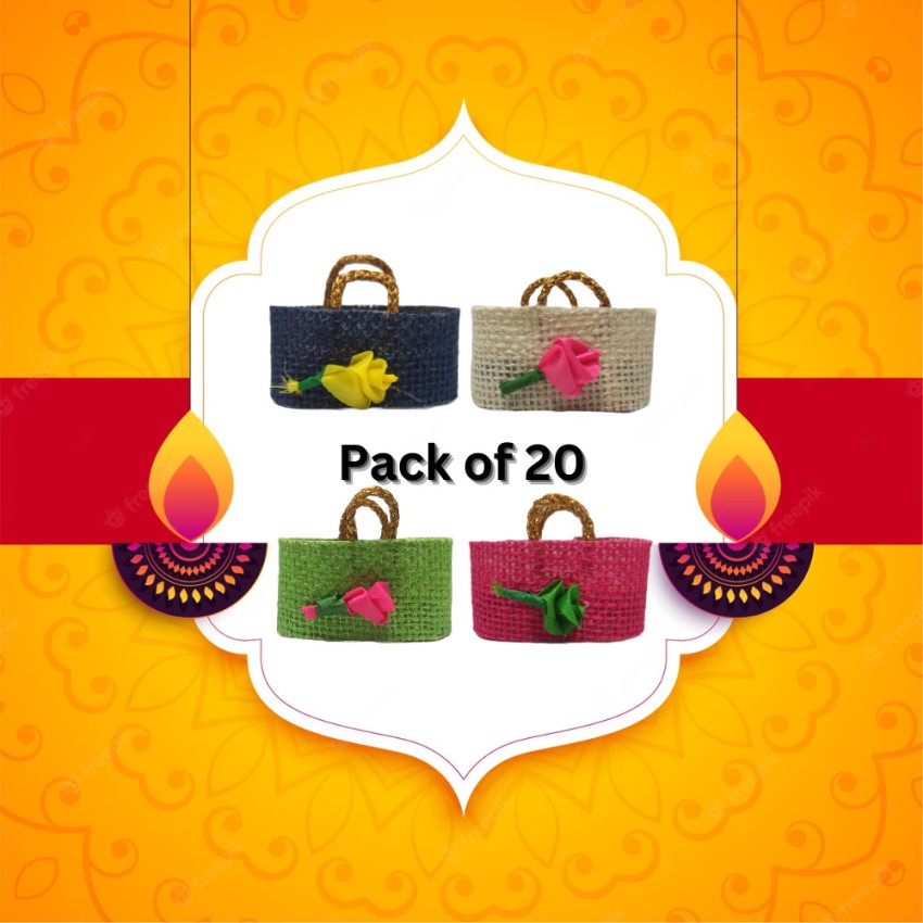 Fancy bag pattern haldi kumkum packets, Packaging Size: 15g at Rs