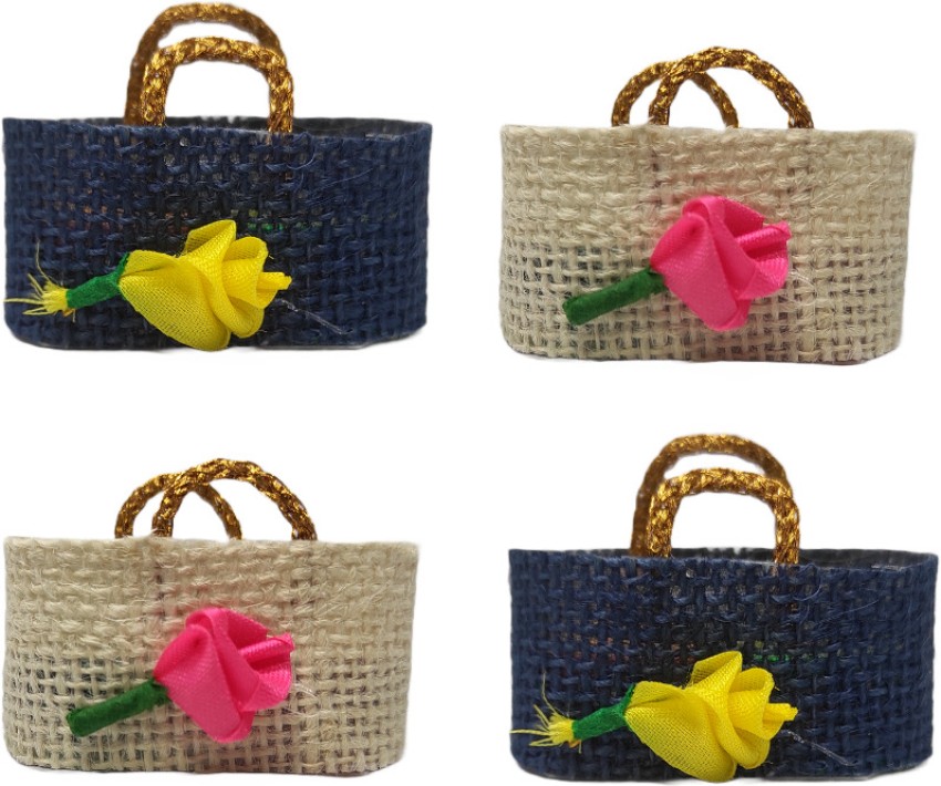 Traditional Fancy Bag Pattern Haldi Kumkum Packets, For Return gift,pooja  at Rs 180/dozen in Bengaluru