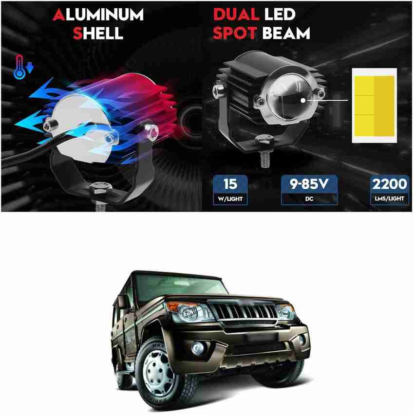 Mahindra bolero sales led fog lamps