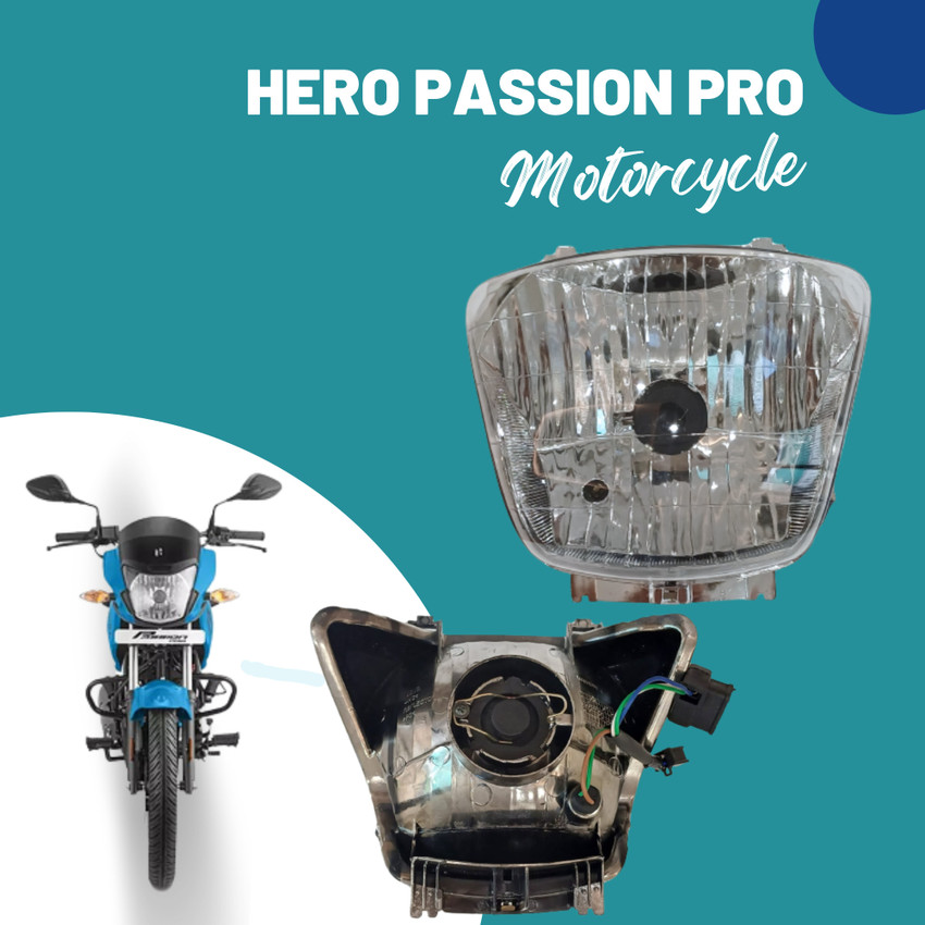 Hero passion pro headlight set price store