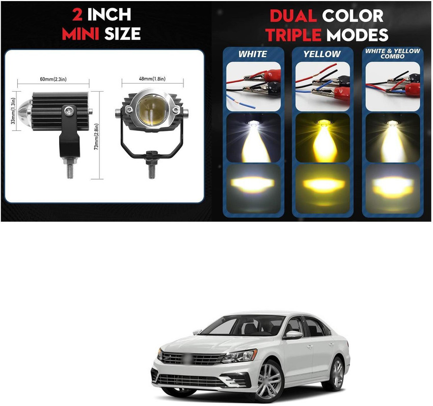 PRTEK LED Daytime Running Light for Volkswagen Passat Price in