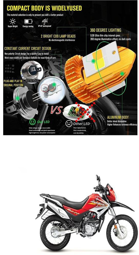 PROEDITION Front LED Indicator Light for Hero Impulse Price in