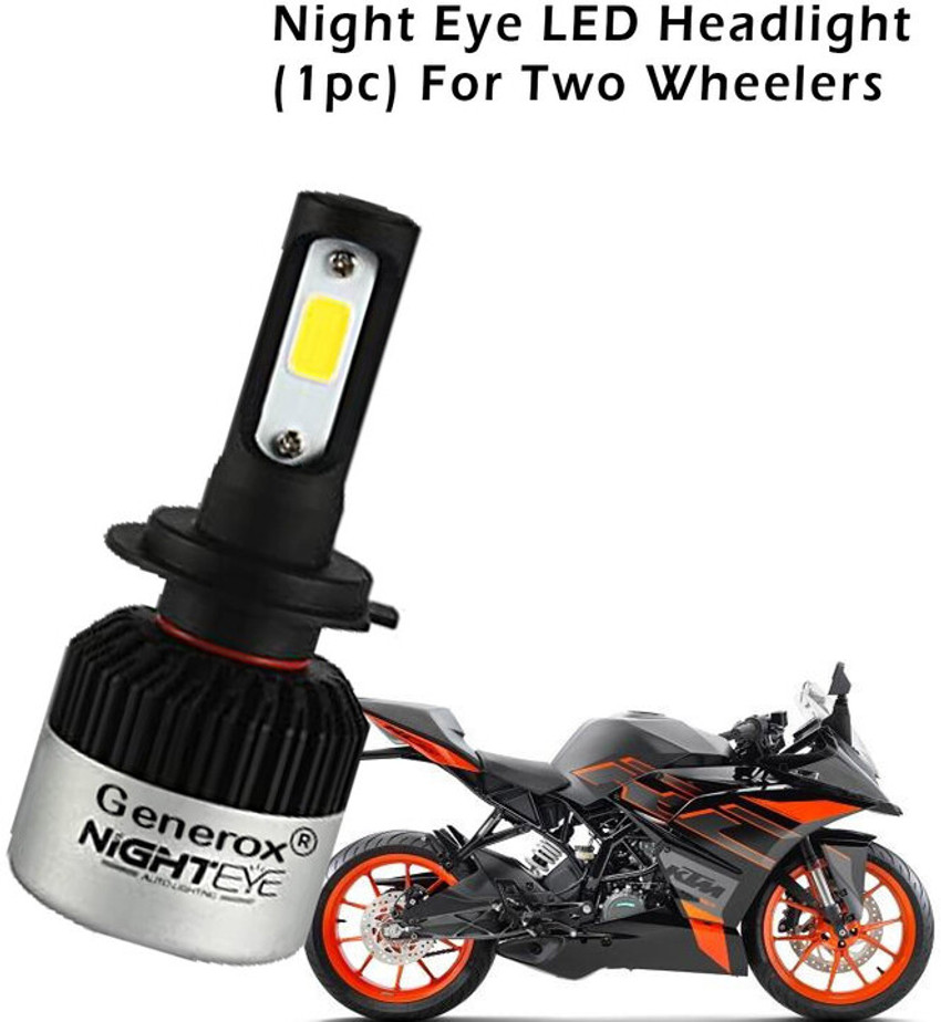 Generox LED Headlight for KTM RC 200 Price in India Buy Generox LED Headlight for KTM RC 200 online at Flipkart