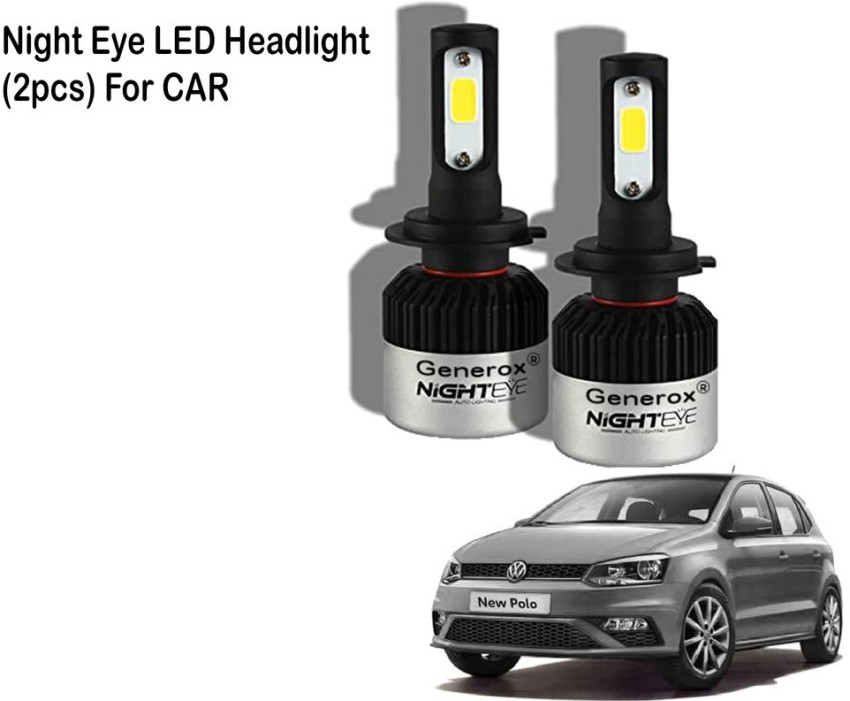 Generox LED Headlight for Volkswagen Polo Price in India - Buy Generox LED  Headlight for Volkswagen Polo online at