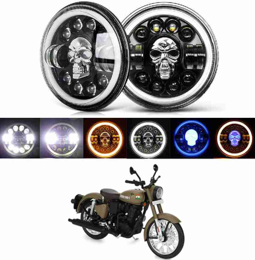 AYW LED Headlight for Royal Enfield Classic 350 Price in India