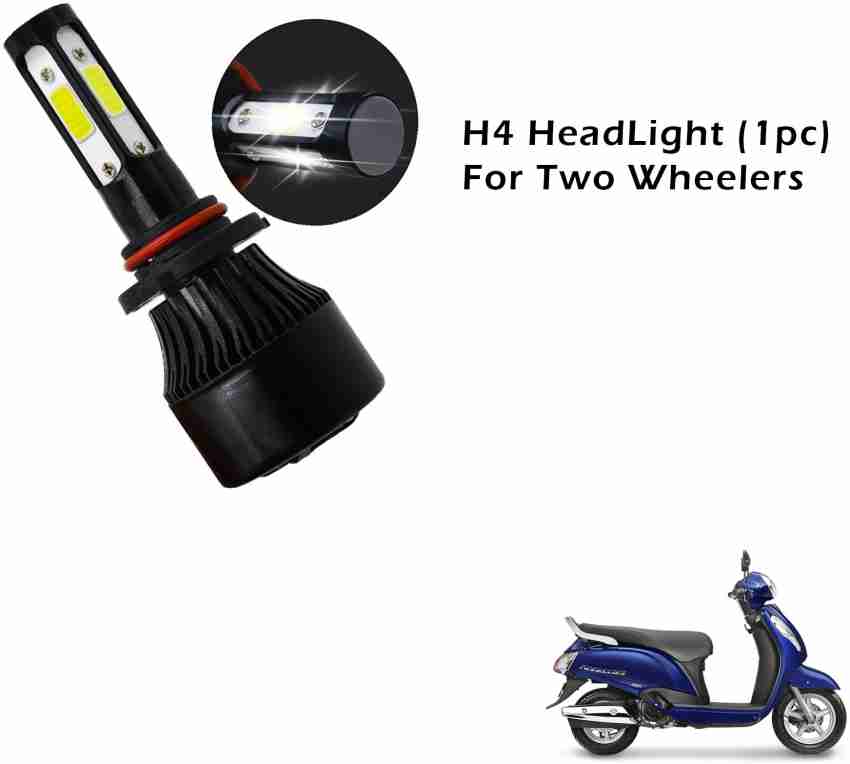2 Pack Motorcycle Scooter Standard Halogen Replacement Headlight