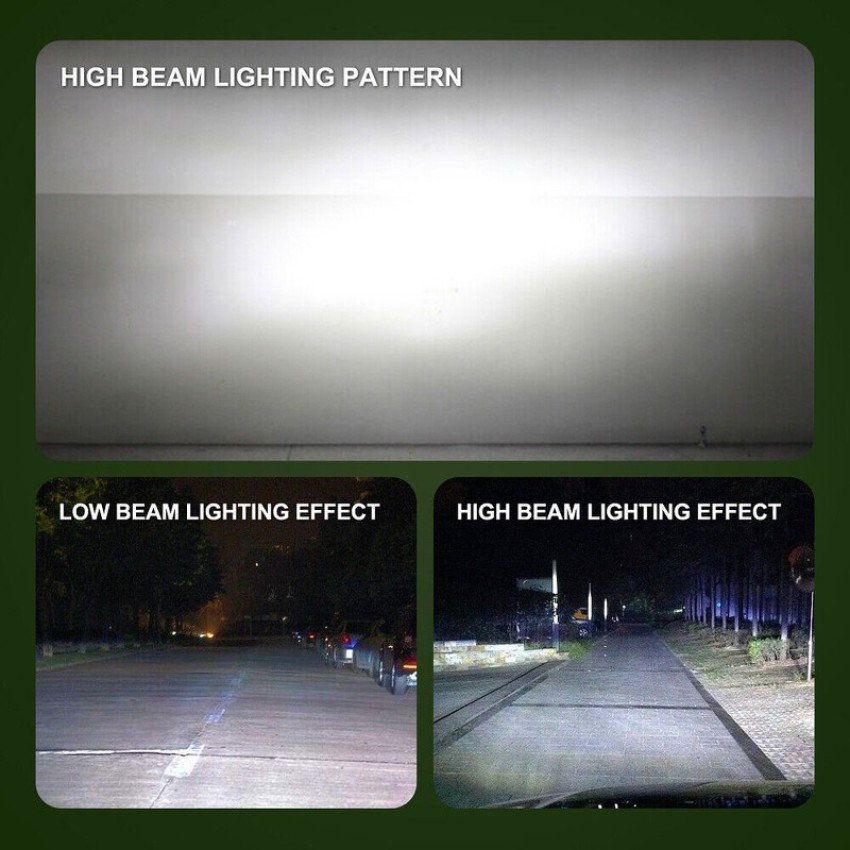 LEDAUT - 9/32V H3 LED Headlight Kit Single Beam Twin Blister - H3-5000LM -  Led Autolamps