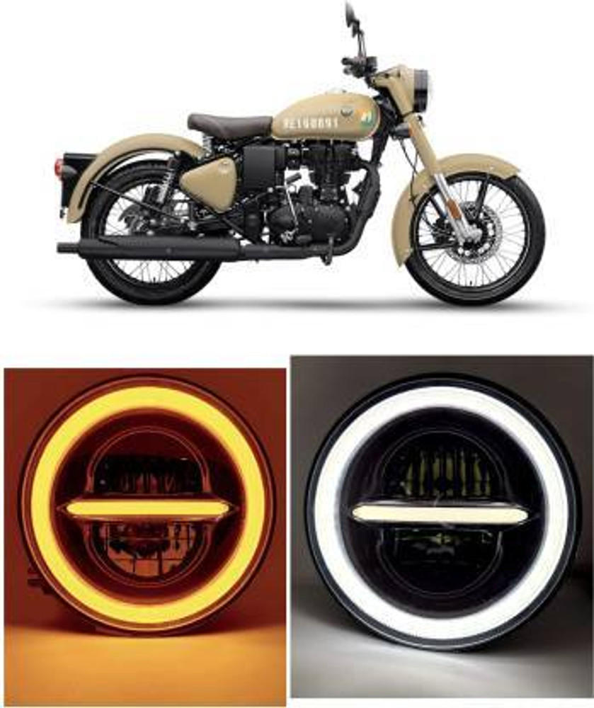 Royal enfield best sale led headlight price