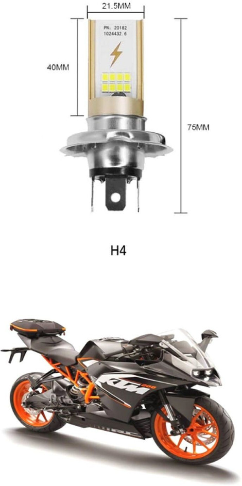 XZRTZ LED Headlight for KTM RC 200 Price in India Buy XZRTZ LED Headlight for KTM RC 200 online at Flipkart