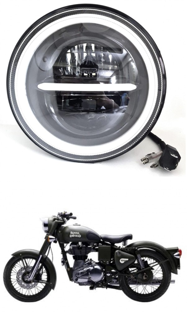 Headlight for online royal enfield