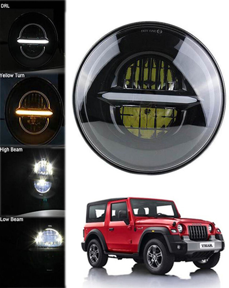 Mahindra thar led headlights top