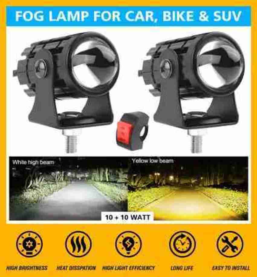 ATH AUTO LED Fog Light for TVS Yamaha KTM Hero Honda Bajaj Royal Enfield Splendor Duke 200 FZ S Passion Plus Karizma R Price in India Buy ATH AUTO LED Fog