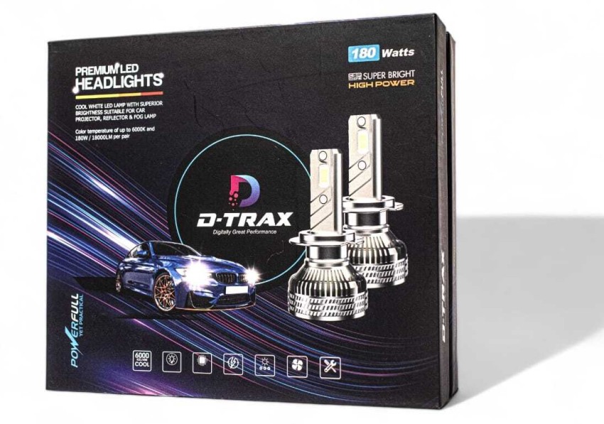 D-TRAX LED Headlight for Universal For Car Price in India - Buy D