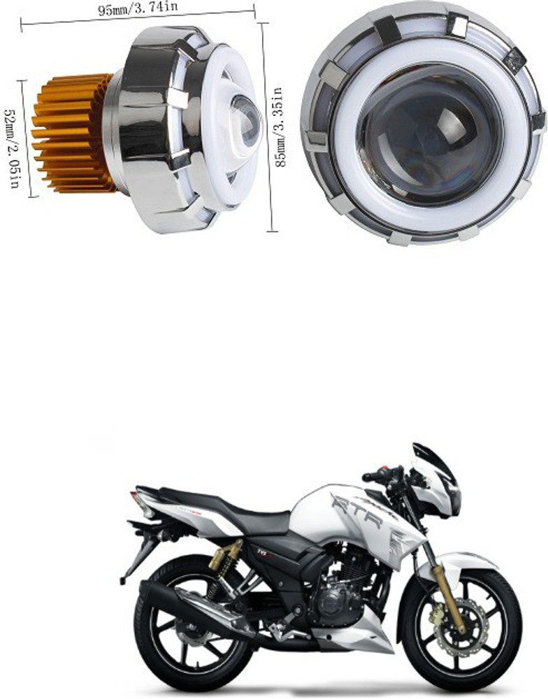 Headlight store for motorcycle