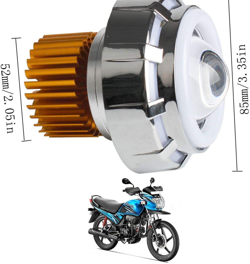 PROEDITION LED Projector Headlight Angel Eyes Devil Eyes Halo FOR H ero Passion Pro Headlight Car Motorbike LED for Hero 12 V 12 W Price in India Buy PROEDITION LED Projector Headlight